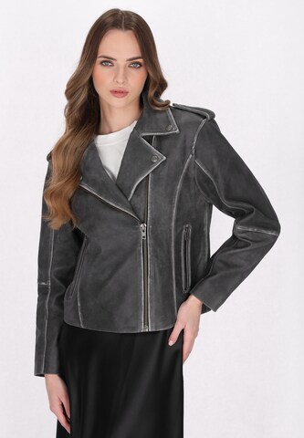 DreiMaster Vintage Between-season jacket in Grey: front