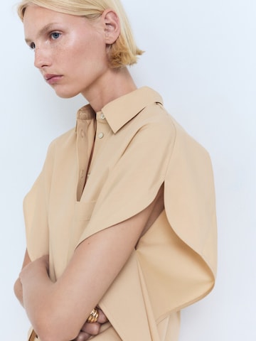 MANGO Blouse 'TOMY-H' in Brown