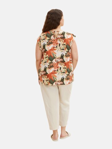 Tom Tailor Women + Bluse in Orange