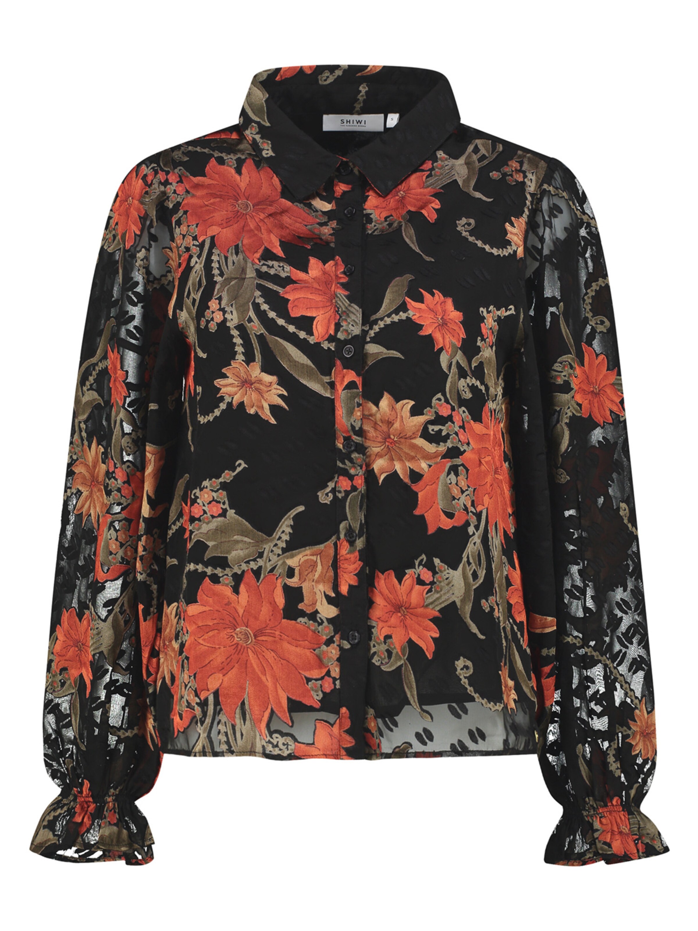 Shiwi Bluse i sort: forside