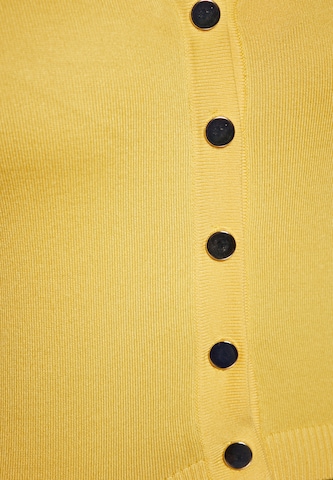NAEMI Knit Cardigan in Yellow