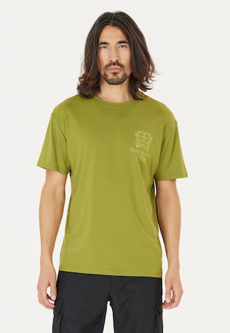 Whistler Functioneel shirt 'Tergo' in Groen: voorkant
