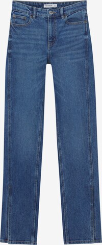 Pull&Bear Regular Jeans in Blue: front