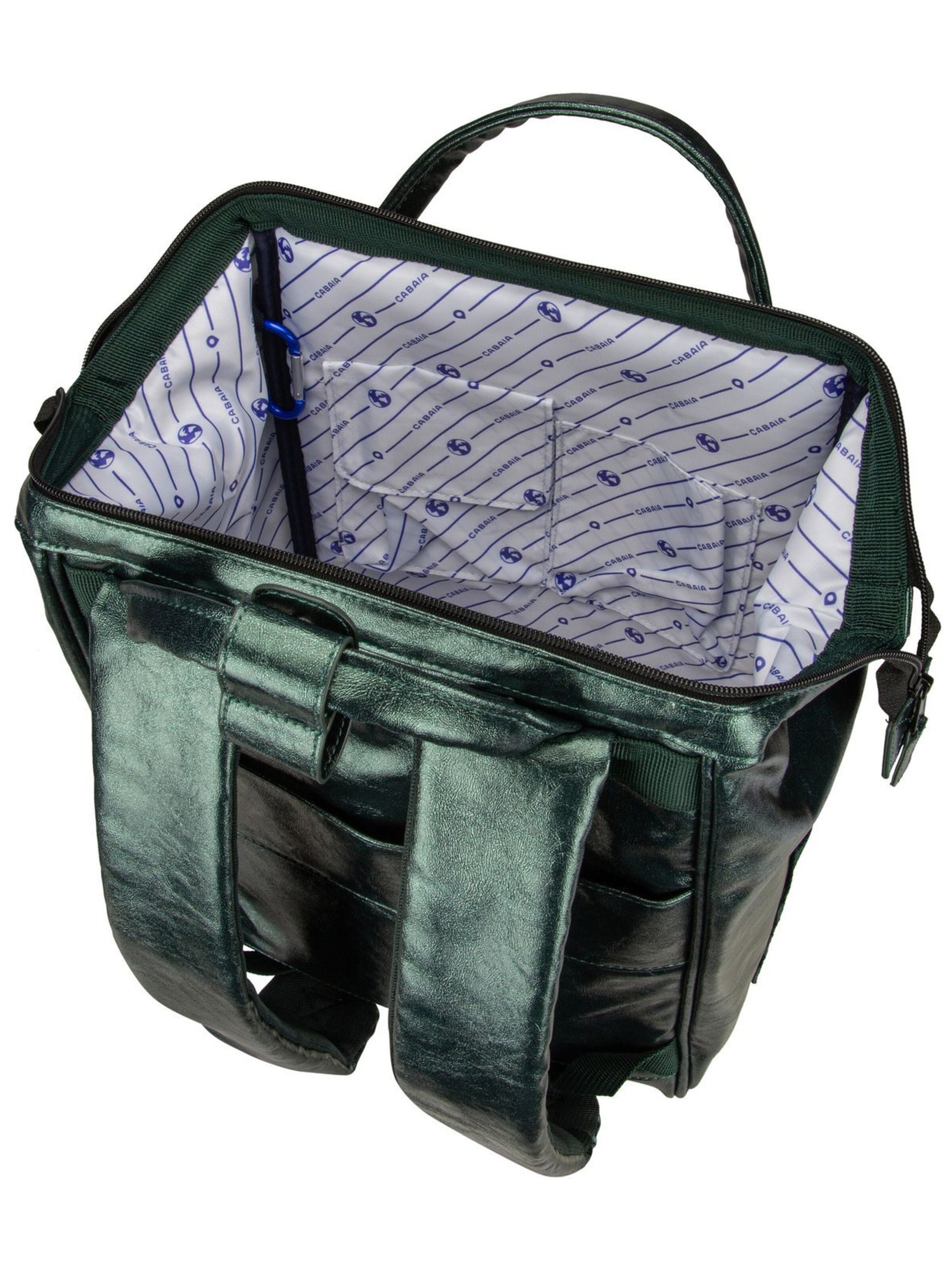 Cabaia Backpack 'Adventurer Iridescent' in Green