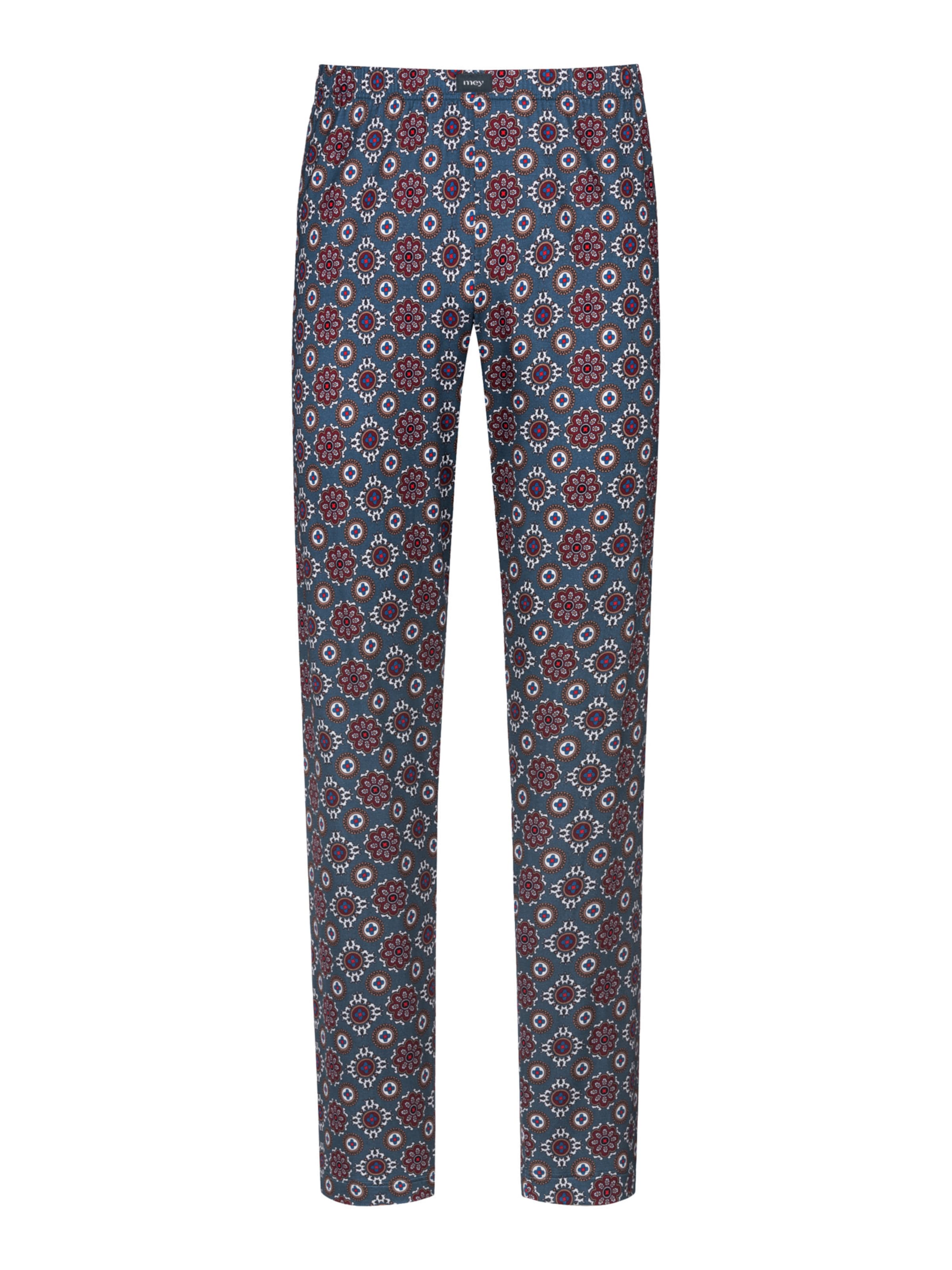Mey Pyjamabroek in Blauw: voorkant
