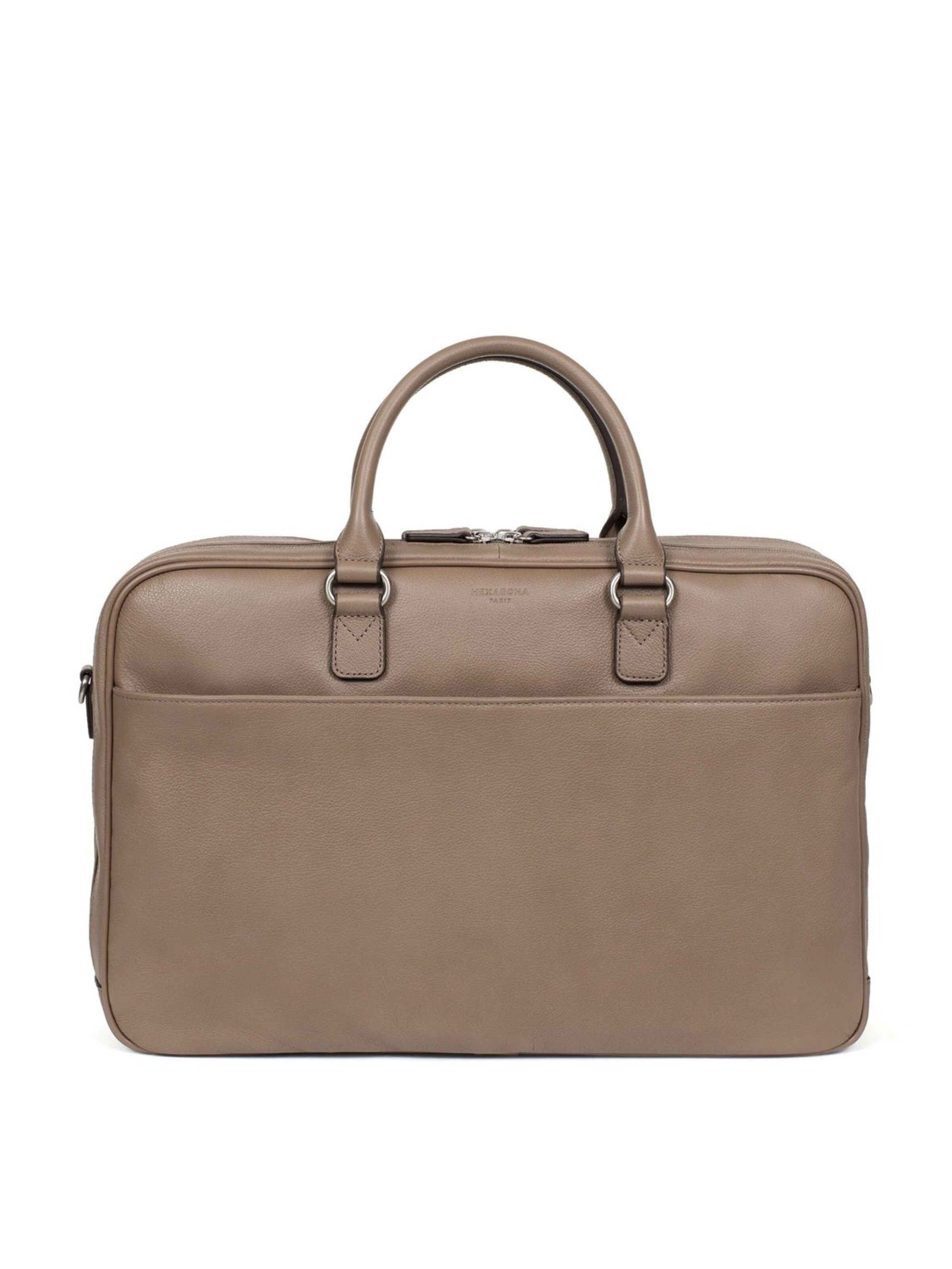 Hexagona Handbag 'Confort Business' in Brown: front