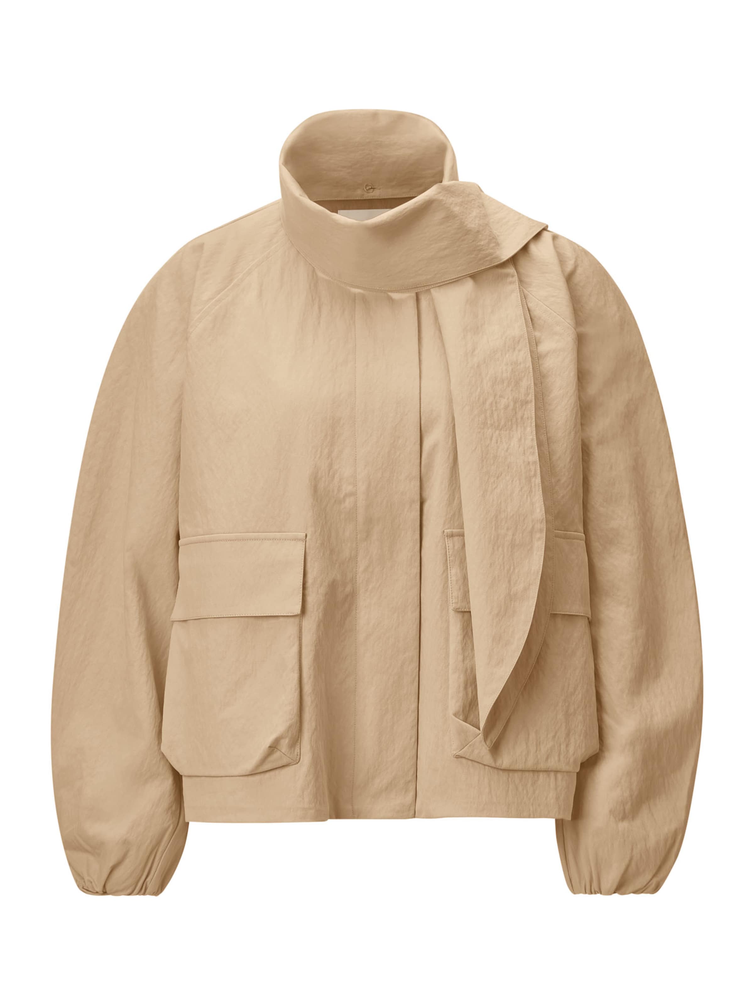 Veste mi-saison Rich & Royal en beige : devant