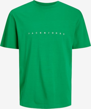 JACK & JONES Shirt 'STAR' in Groen: voorkant