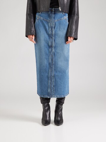 Gonna di IRO in blu: frontale