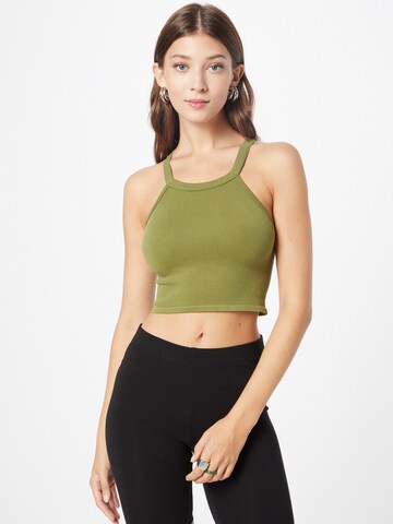 Top 'BELLA' di Free People in verde: frontale