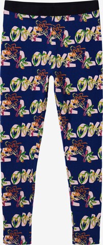 Desigual Leggings 'Garden' in Blue: front