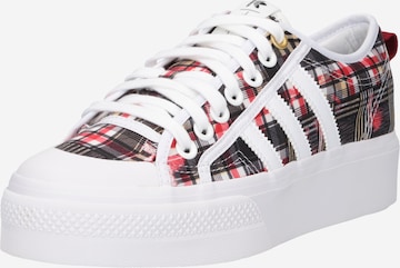 Baskets basses 'Nizza' ADIDAS ORIGINALS en mélange de couleurs : devant