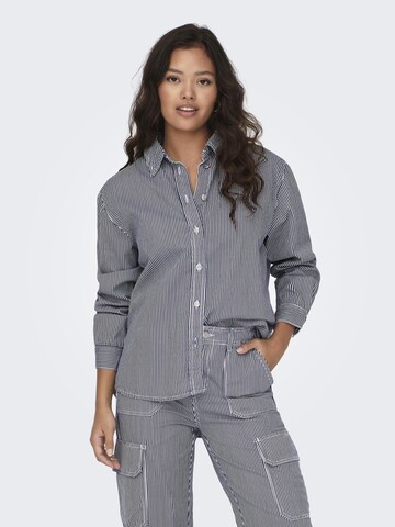 JDY Bluse in Blau: Vorderseite
