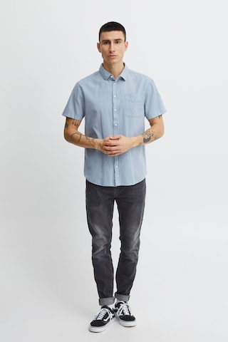 BLEND Regular fit Button Up Shirt in Blue