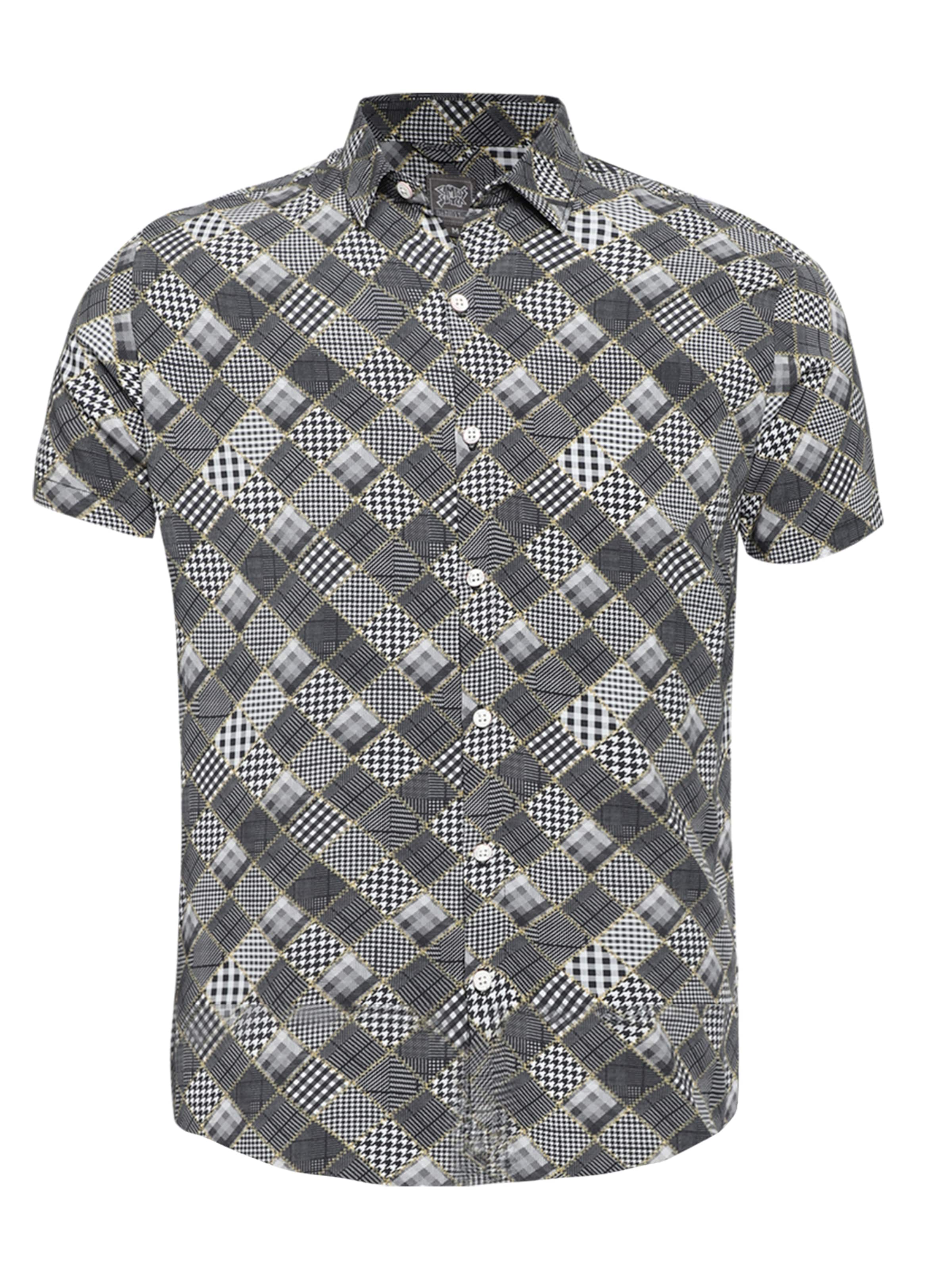 Campus Sutra Mugav suurus Triiksärk 'Jonah', värv hall: eest vaates