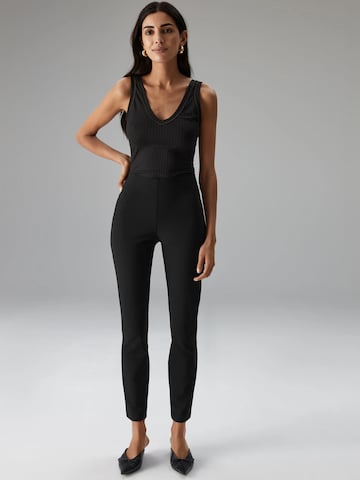 Minx Slim fit Trousers 'SANYO' in Black: front