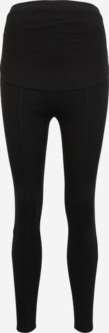 Skinny Leggings 'VALENTINA' de la River Island Maternity pe negru: față