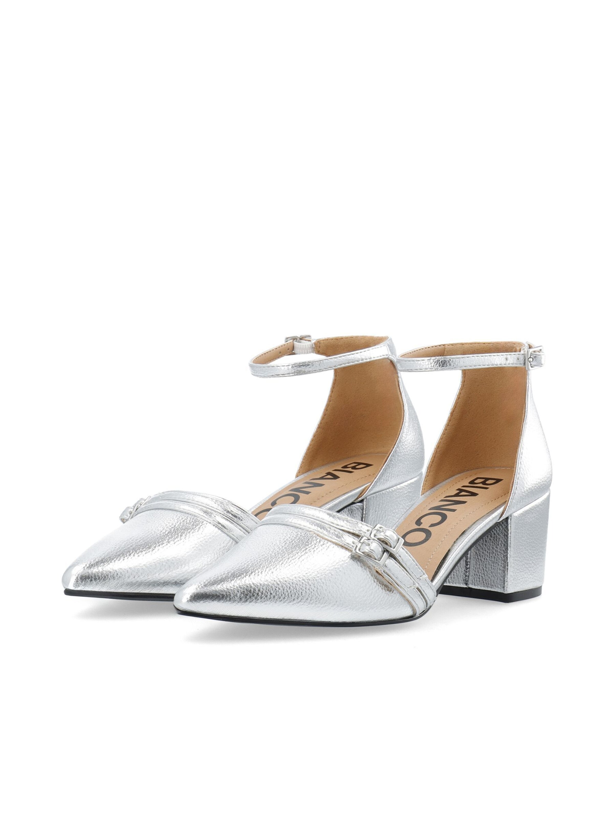 Bianco Slingpumps 'Devived' in Silber