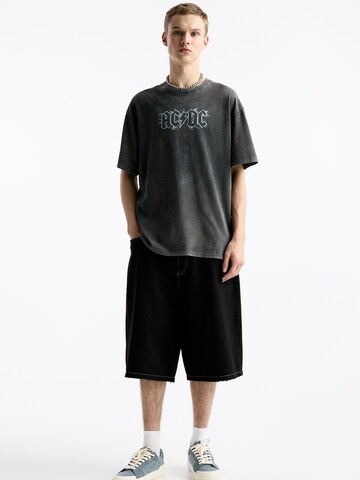 Pull&Bear T-Shirt in Grau