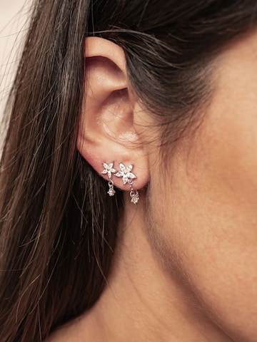 Hey Happiness - Pendientes 'Daisy Glow' en plata