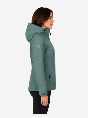 deproc Winter jacket 'Outdoorjacke LAVAL Damen Regenjacke, Wanderjacke' in Green