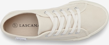 LASCANA - Zapatillas deportivas bajas en beige