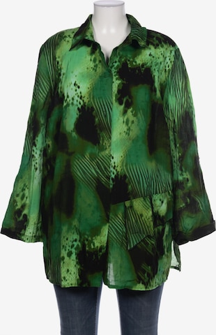 Sempre Piu Blouse & Tunic in 5XL in Green: front