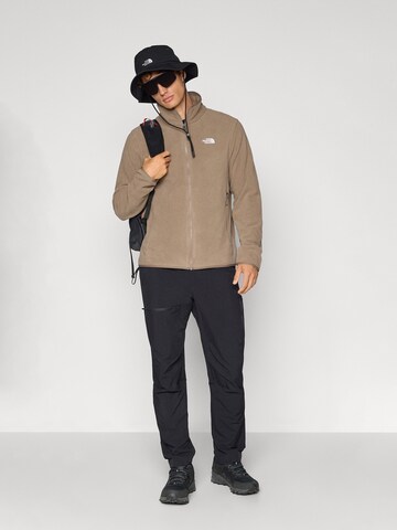 THE NORTH FACE Funktionele fleece-jas 'Glacier' in Bruin