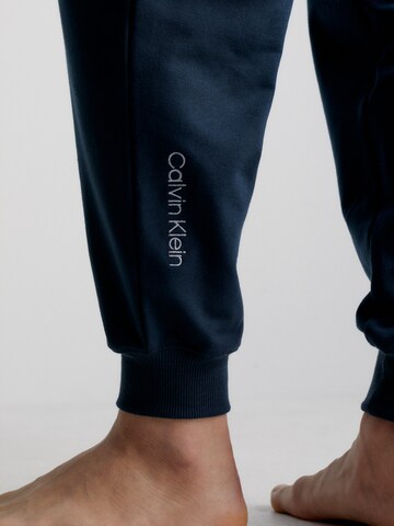 Calvin Klein Underwear Pyjamahose in Blau