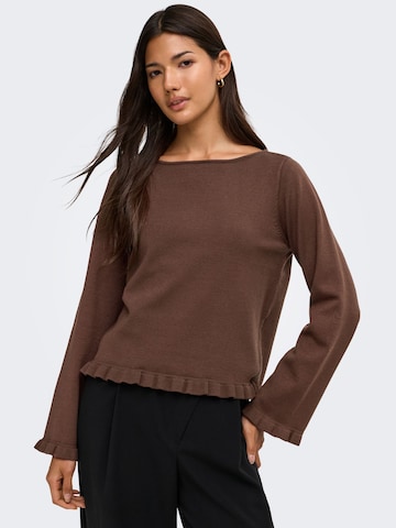 Pullover 'ONLCINDEREL' di ONLY in marrone
