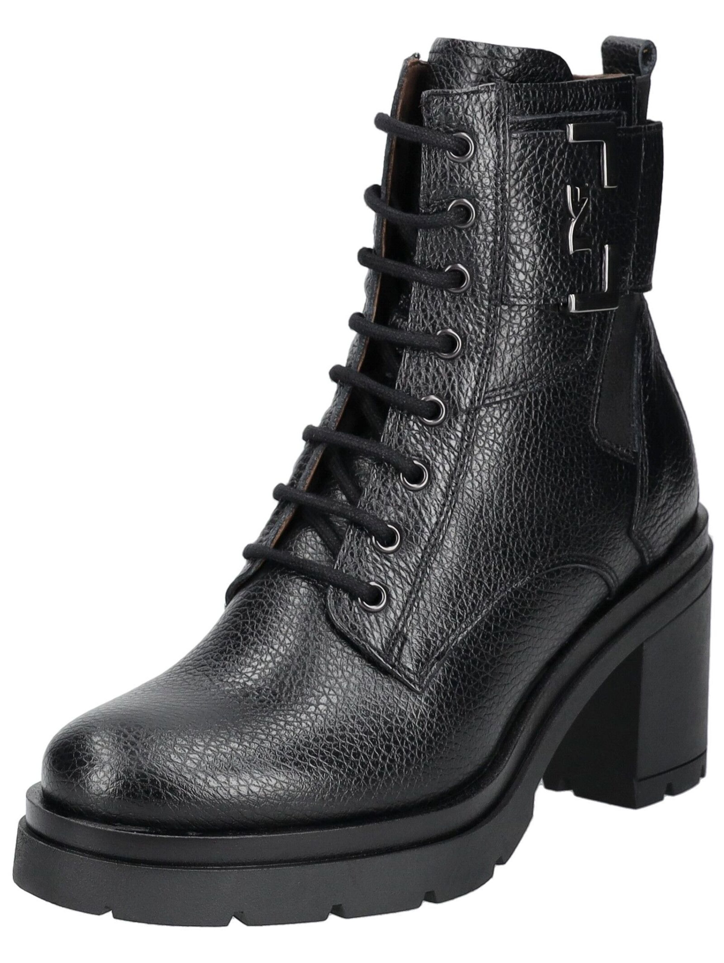 Nero Giardini Enkellaarsjes in Zwart: voorkant