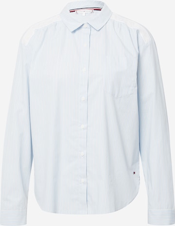 Tommy Hilfiger Underwear Pajama Shirt in White: front
