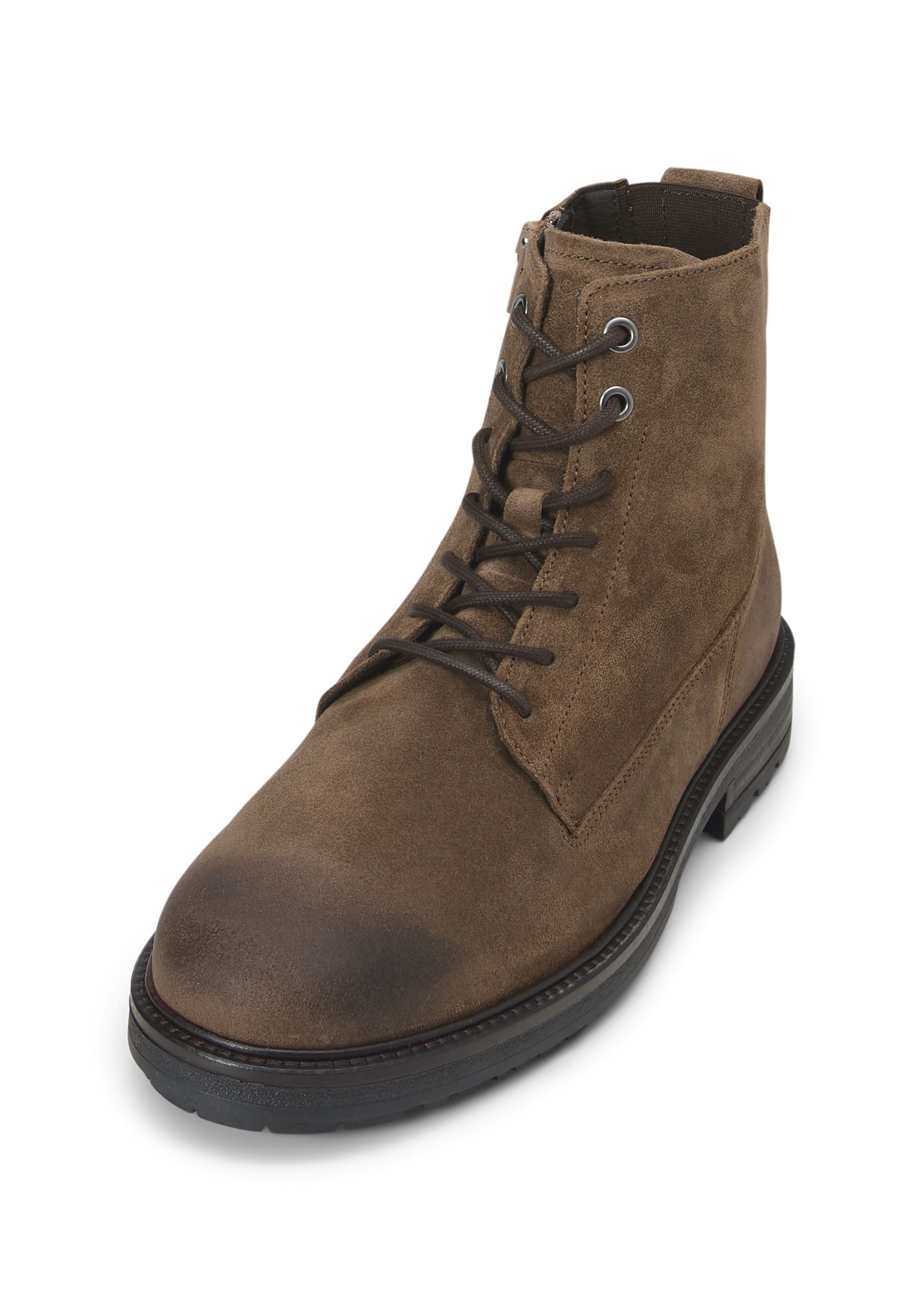 Marc O'Polo Lace-up boots 'Rony' in Brown: front