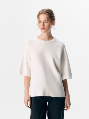 OBJECT Pullover 'OBJReynard' i hvid: forside