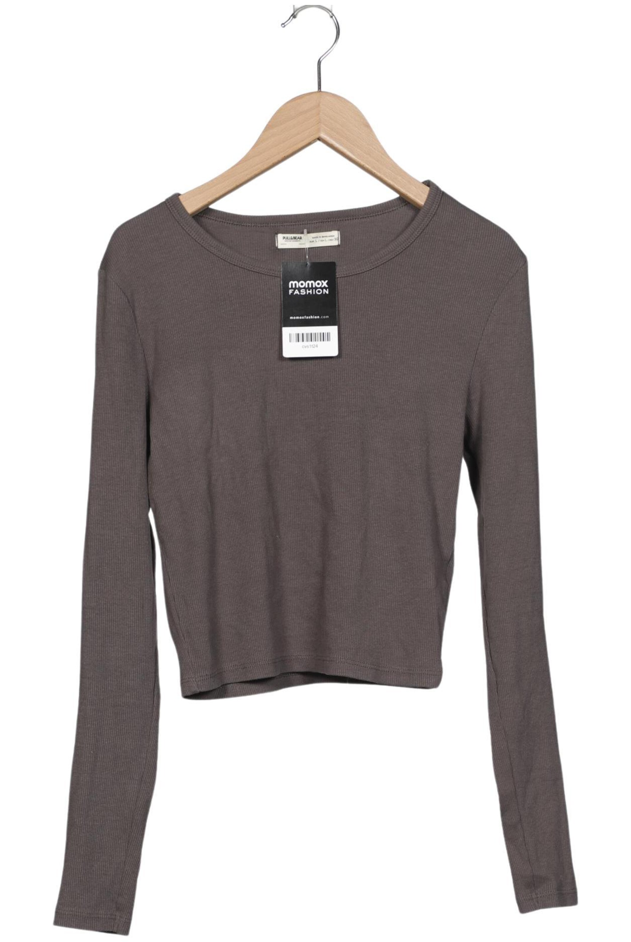 Pull&Bear Top & Shirt in L in Grey: front
