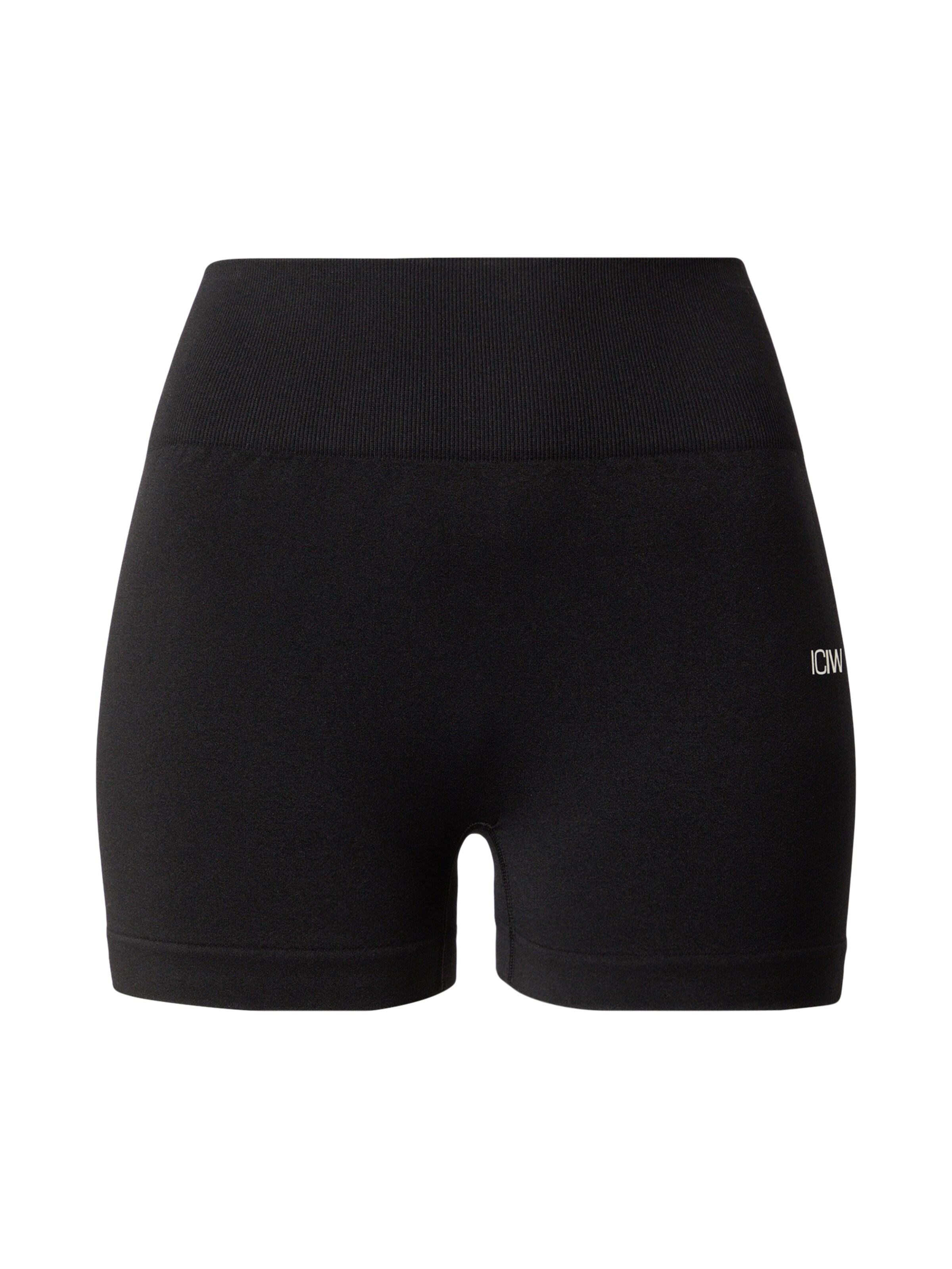 Skinny Pantalon de sport ICANIWILL en noir : devant