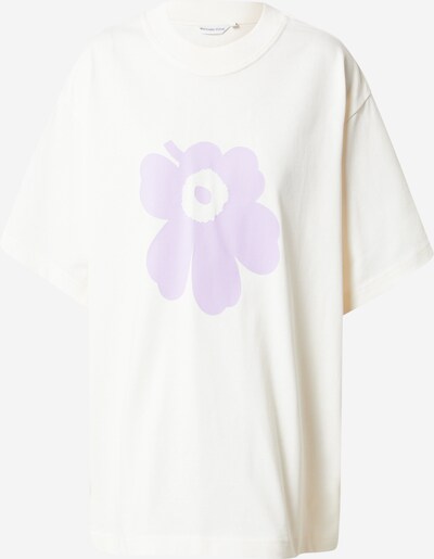 Tricou 'KIOSKI' Marimekko pe mov liliachiu / alb, Vizualizare produs