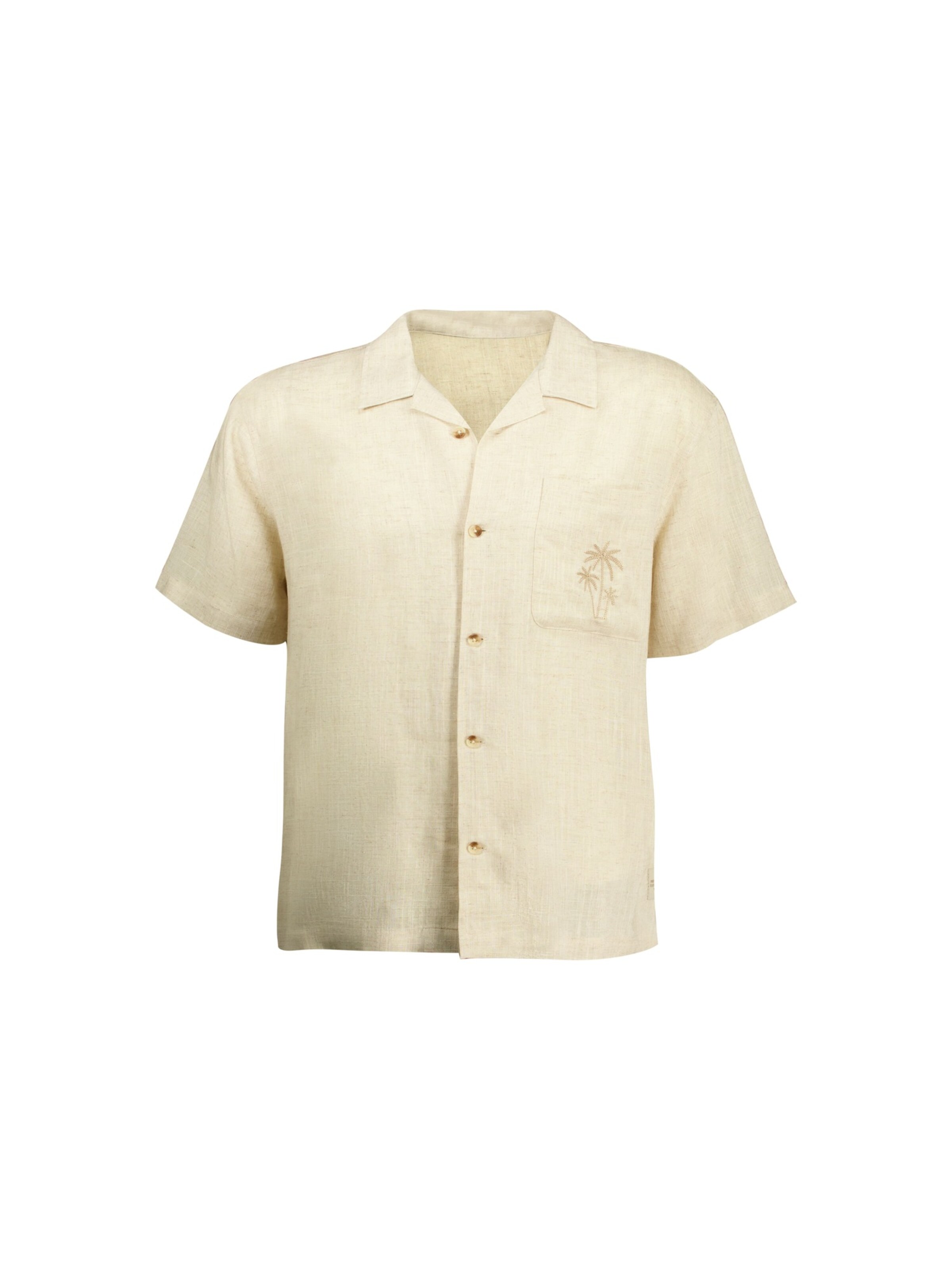 Deeluxe Chemise 'Zaltor' en beige clair, Vue avec produit