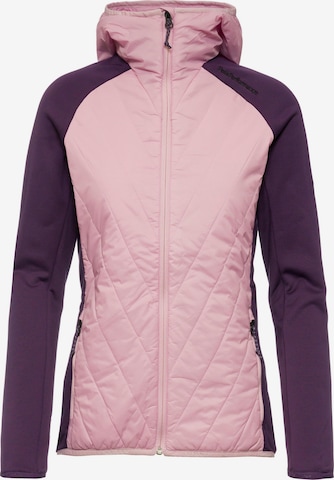PEAK PERFORMANCE Outdoor Jacket 'Insulated Hybrid' in Pink: front