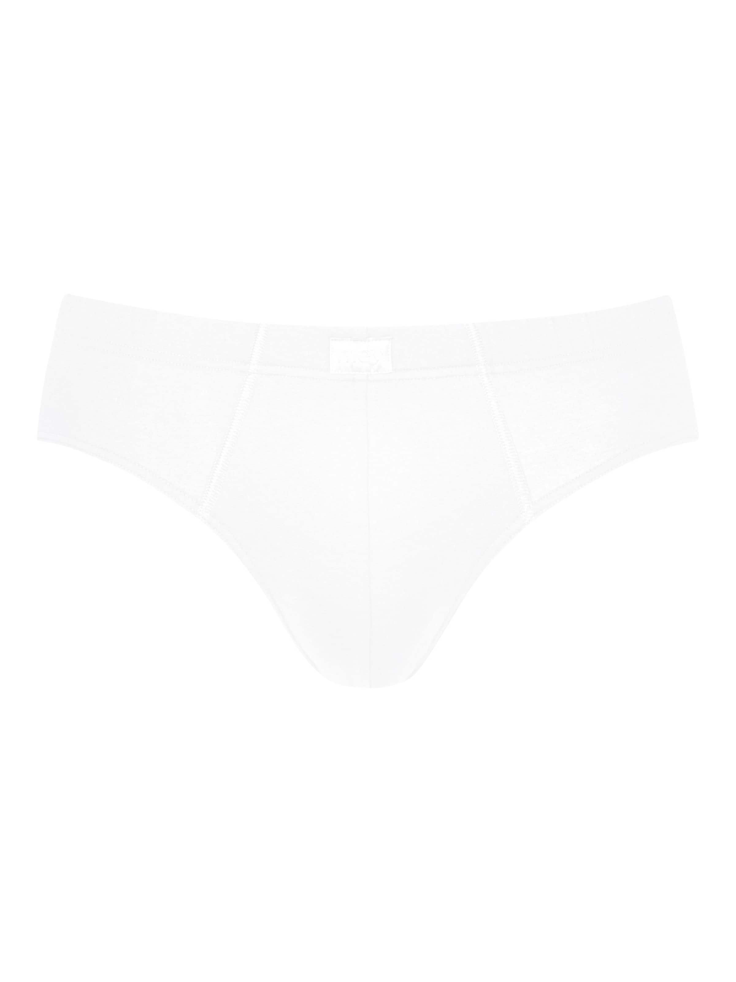 Slip Mey en blanc : devant