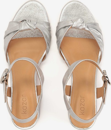 Kazar Sandal i silver