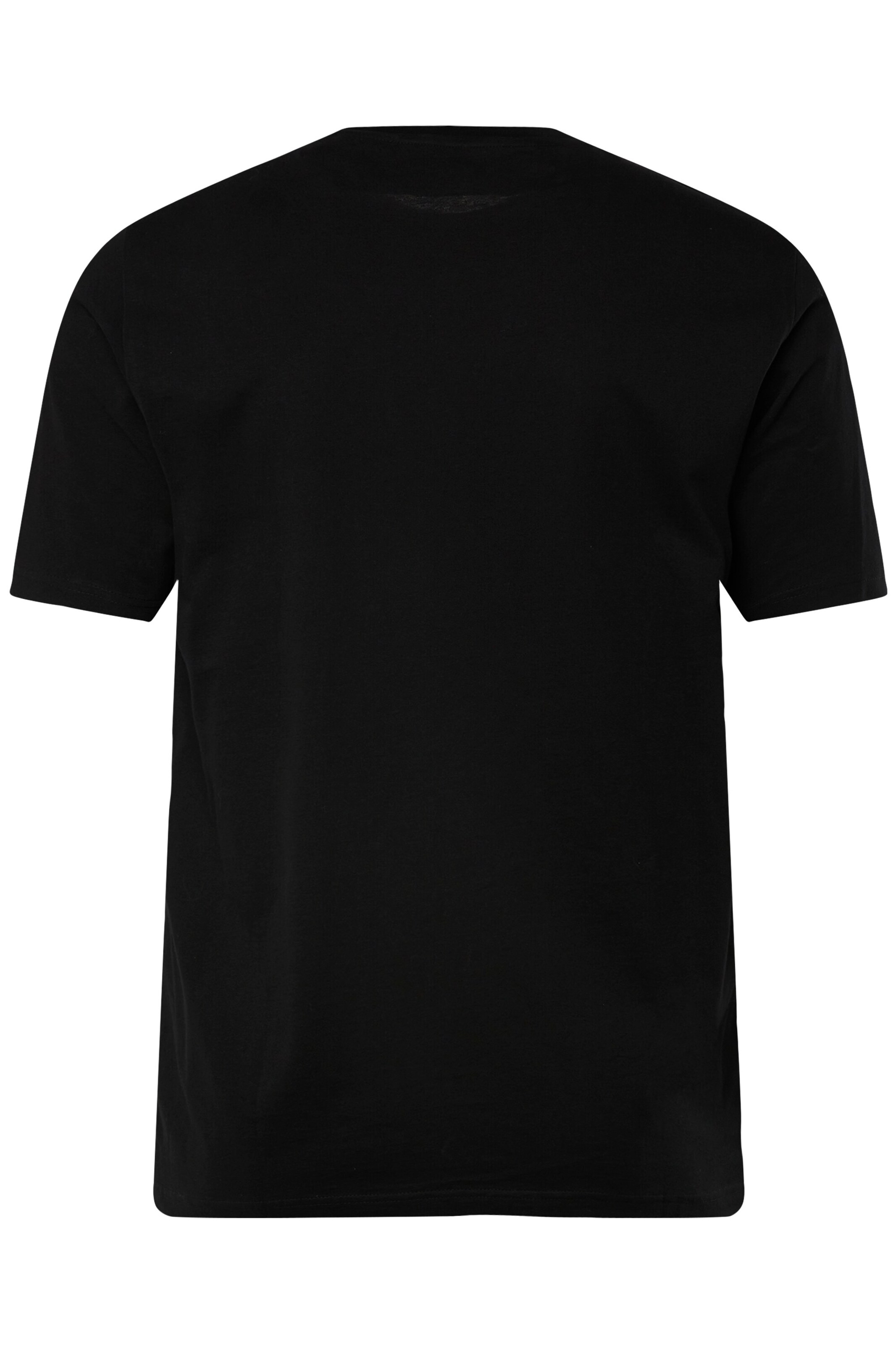Men Plus Shirt in Black