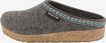 HAFLINGER Clogs 'Franzl' in Grey: front