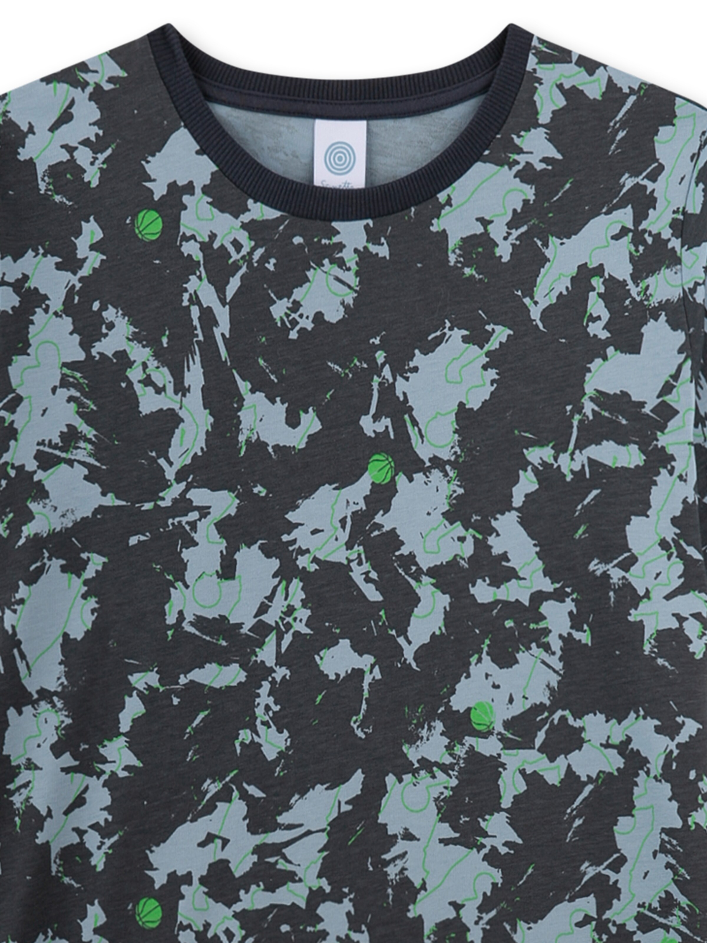 Sanetta Schlafanzug in Grau