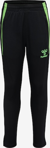 Hummel Sporthose in Schwarz: Vorderseite