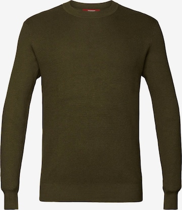 Pull-over ESPRIT en vert : devant