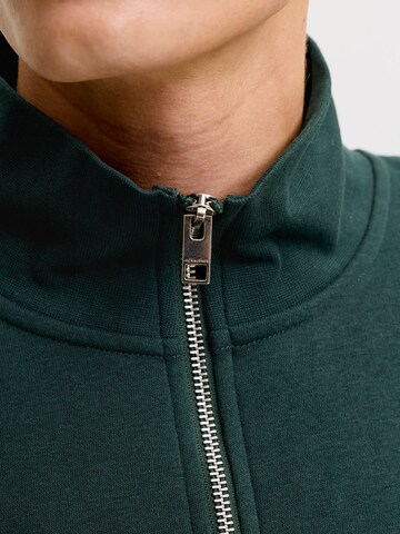 JACK & JONES Sweatshirt 'JJESoho' in Green