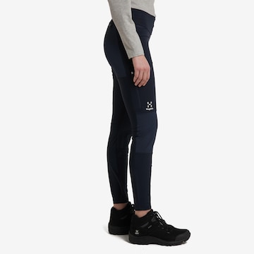 Haglöfs Skinny Leggings 'LUNA' in Schwarz