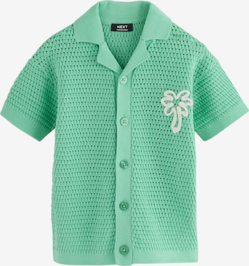 Next Strickjacke in Grün: Vorderseite