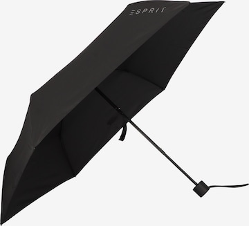 Parapluie ESPRIT en noir : devant